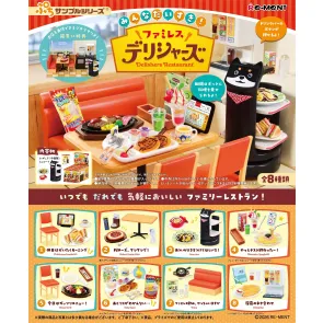 Delishers Restaurant Minifiguren Blind Box Display (8)  