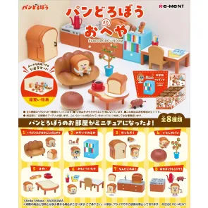 Pandorobo Minifiguren Room Blind Box Display (8)
