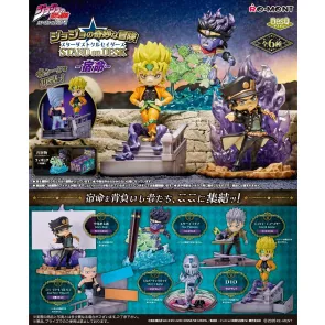 JoJo's Bizarre Adventure Desktop Figuren Stardust Crusaders Part 3 Blind Box Display (6)
