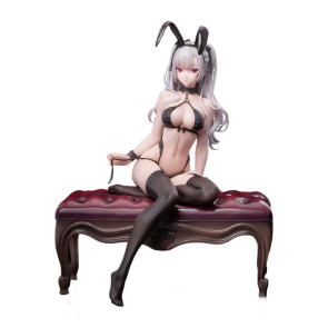 Original Character Statue 1/7 Black Bunny Girl Tana 23 cm