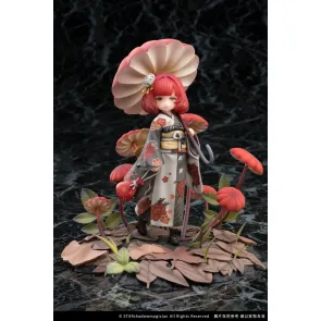 The Mushroom Girls PVC Statue 1/1 No.6 Marasmius Haematocephalus 23 cm