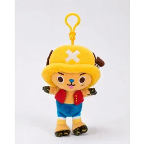One Piece Plüsch Schlüsselanhänger Chopper x Luffy / Ruffy 11 cm
