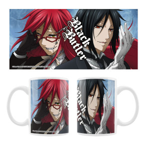 Black Butler Keramiktasse Grell, Sebastian