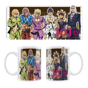 JoJo´s Bizarre Adventure Part 5: Golden Wind Keramiktasse Main Characters