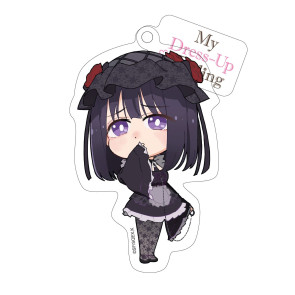 My Dress-Up Darling Acryl Schlüsselanhänger Marin Shizuku Cosplay Chibi Style 8 cm
