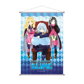 That Time I Got Reincarnated as a Slime Wandrolle Rimuru, Alice, Chloe 60 x 90 cm