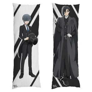 Black Butler Dakimakura Kissenbezug Sebastian & Ciel 150 x 50 cm