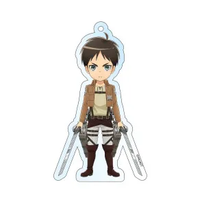Attack on Titan Acryl Schlüsselanhänger Eren Holographic 8 cm     