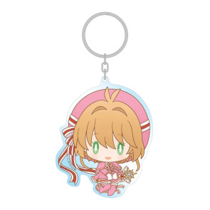 Card Captor Sakura: Clear Card Acryl Schlüsselanhänger Sakura Kinomoto 8 cm     