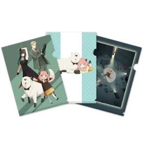 Spy x Family Klarsichthüllen 3er-Set Season 3 