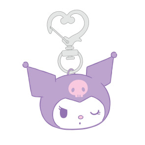 Sanrio Plüsch-Schlüsselanhänger Kuromi 
