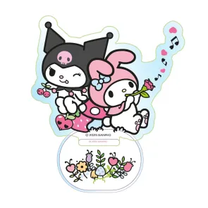 Sanrio Acryl-Aufsteller Kuromi & My Melody Holographic 6 cm     
