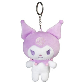 Sanrio Plüsch-Schlüsselanhänger Kuromi Kawaii 12 cm