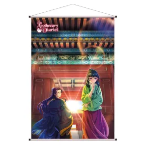 Die Tagebücher der Apothekerin Wandrolle 01 Maomao & Jinshi 60 x 90 cm