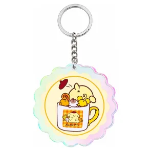 Sanrio Acryl-Schlüsselanhänger Pompompurin 30th Anniversary Squishy Cute Purin 02