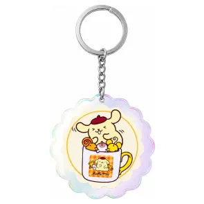 Sanrio Acryl-Schlüsselanhänger Pompompurin 30th Anniversary Squishy Cute Purin 01