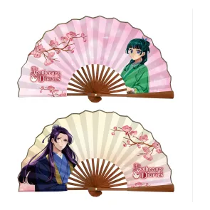 Die Tagebücher der Apothekerin Japanese Bamboo Fächer Maomao & Jinshi