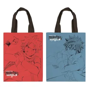 Fairy Tail: 100 Years Quest Tragetasche Natsu & Grey 35 x 43 cm