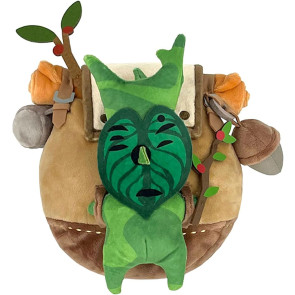 The Legend of Zelda: Tears of the Kingdom Plüschfigur ZP04 Korok with Backpack Brown 17 cm