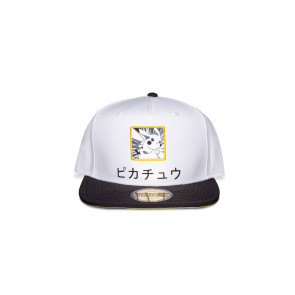 Pokémon Snapback Cap Pikachu Black, White, Yellow
