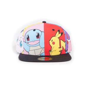 Pokemon Snapback Cap Multi Pop Art