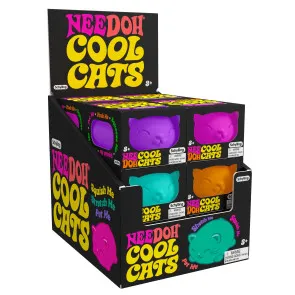 NeeDoh Anti-Stress-Figuren 11 cm Cool Cats Display (12)