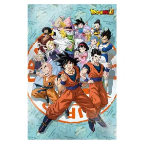 Dragon Ball Super 3D Poster Universe Survival 38 x 58 cm 