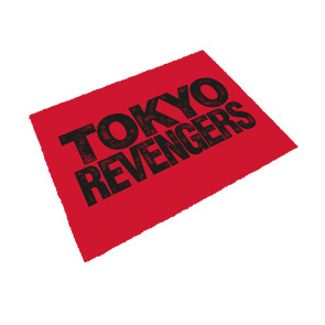 Tokyo Revengers Fußmatte Logo on Red 40 x 60 cm