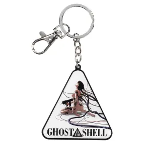 Ghost in the Shell Metall-Schlüsselanhänger Ruhende Motoko 14 cm