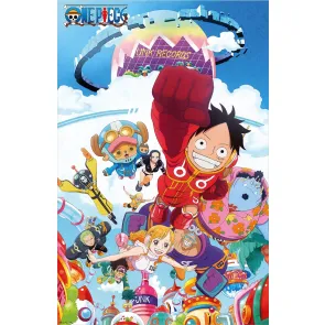 One Piece 3D Poster Punk Records 38 x 58 cm