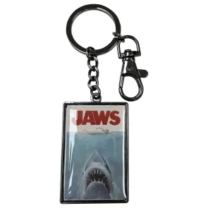 Der weiße Hai Schlüsselanhänger Jaws Poster 15 cm