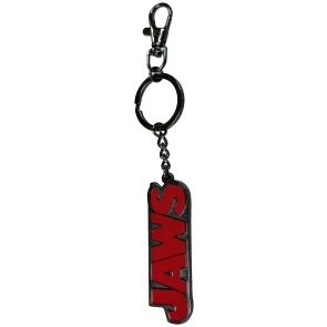 Der weiße Hai Schlüsselanhänger Jaws Logo 15 cm
