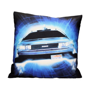 Zurück in die Zukunft Kissen Delorean Roads 45 cm