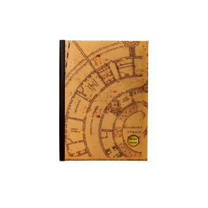 Harry Potter Notizbuch mit Leuchtfunktion Karte des Rumtreibers