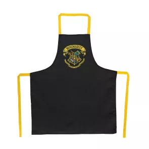 Harry Potter Kochschürze Hogwarts Logo Black
