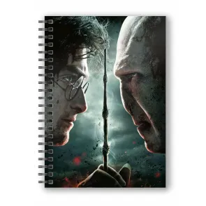 Harry Potter Notizbuch mit 3D-Effekt Harry Potter vs. Voldemort