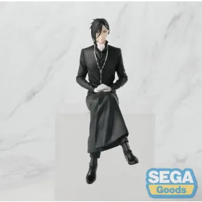 Black Butler: Boarding School Arc PM Perching PVC Statue Sebastian Michaelis 16 cm   