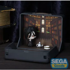 Black Butler: Boarding School Arc Petite World Memories Mini Figur Sebastian Michaelis (EX) 8 cm    