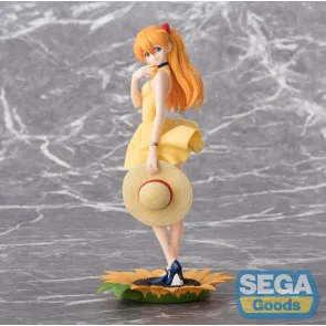 Rebuild of Evangelion Luminasta PVC Statue Asuka Summer Dress Ver. 2 24 cm 