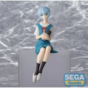 Rebuild of Evangelion PM Perching PVC Statue Rei Ayanami Evangelion New Theatrical Edition 14 cm       