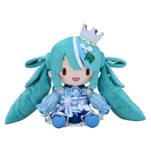 Character Vocal Series 01: Hatsune Miku Fuwa Petit Plüschfigur Hatsune Miku LAWSON 50th Anniversary Special LIVE L 30 cm