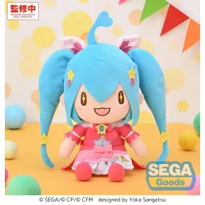 Hatsune Miku: Colorful Stage! Fuwa Petit Plüschfigur Wonderland SEKAI Hatsune Miku Brand New World 22 cm