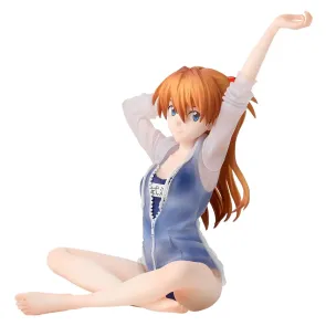 Rebuild of Evangelion Yumemirize PVC Figur Asuka Shikinami Langley School Swimsuit Ver. 16 cm