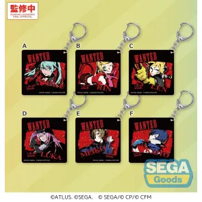 Hatsune Miku: Colorful Stage! x Persona 5 Royal Acryl-Schlüsselanhänger Blind-Box Sortiment (6)