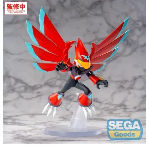 Mega Man Battle Network Luminasta PVC Figur Mega Man Falzar Beast 19 cm