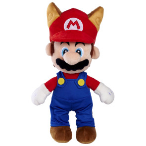 Super Mario Plüschfigur Tanuki Mario 30 cm