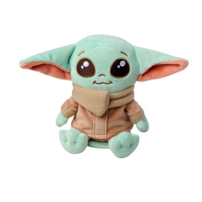 Star Wars The Mandalorian Plüschfigur Grogu Shoulder Rider 12 cm