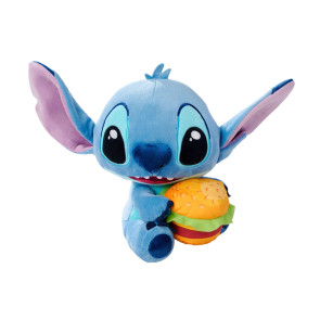 Lilo & Stitch Plüschfigur Stitch mit Burger 25 cm
