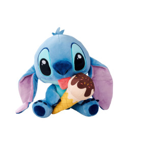 Lilo & Stitch Plüschfigur Stitch mit Eiscreme 25 cm