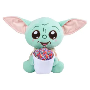 Star Wars Mandalorian Plüschfigur Grogu mit Popcorn 25 cm